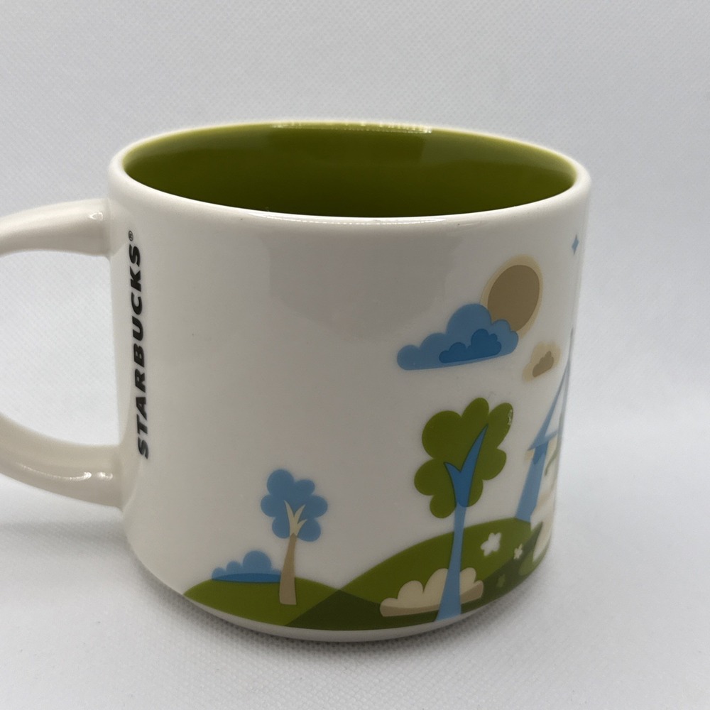 Starbucks Disney Parks Magic Kingdom You Are Here Mug Coffee Tea 3" 14 Fl Oz‎ - Picture 3 of 7